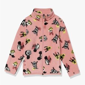 Girls Disney Minnie Mouse Fleece Jacket